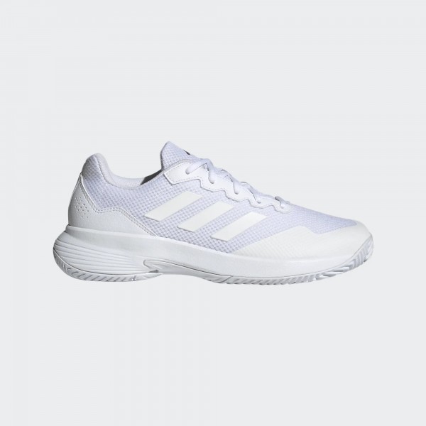 Adidas Gamecourt 2 IG9568 White Mens Tennis Shoes