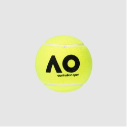 Dunlop Australian Open Mini Ball Yellow Pink Blue