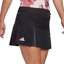 Adidas Club Pleat Skirt Hs1459 Black Ladies Tennis