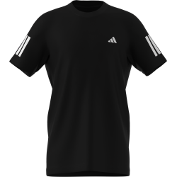 Adidas Club 3stripe tee JI9250 black boys tennis