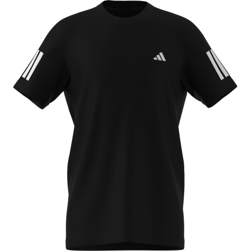 Adidas Club 3stripe tee JI9250 black boys tennis