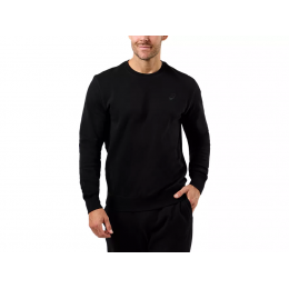 Asics Fleece Crew 2031F072-001 Black mens