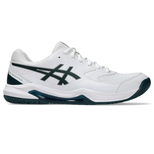 Asics Gel Dedicate 8 1041A408-104 White Mens Tennis Shoe