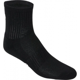 ASICS Pace Quarter Sock Black (Size 8–11)