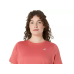 Asics Silver SS Top 2012D144-702 Dark Pink Clay Women's Tennis Shirt