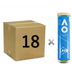 Dunlop Australian Open 4ball Box 72 Balls