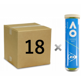 Dunlop Australian Open 4ball Box 72 Balls