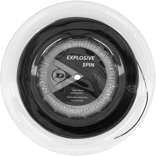 Dunlop explosive spin 1.25mm 200m reel black