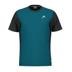 Head Slice T-shirt 816215 teal boys tennis