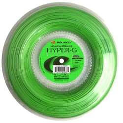Solinco Hyper-g 1.25mm 200m Reel Green Tennis String 