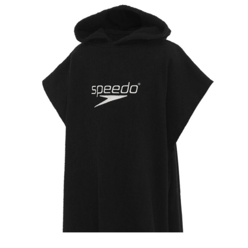Speedo Teen Hooded Towel Black