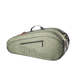 Wilson team 6pack WR802270 heather green tennis bag
