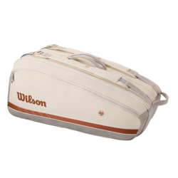 Wilson Super Tour 9pack Roland Garros 2025 cream tennis bag