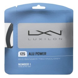 Luxilon Alu Power Big Banger 1.25mm 12.2m set silver 